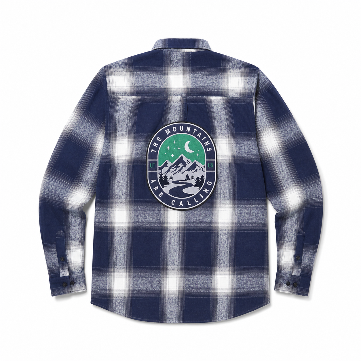 The Mountains Are Calling Flannel